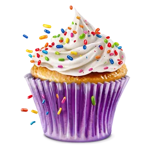 Cupcake With Sprinkles Png 05032024 PNG image