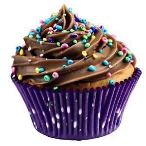 Cupcake With Sprinkles PNG Ljx