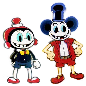 Cuphead And Elder Kettle Png Cwj9 PNG image