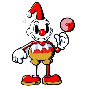 Cuphead Beppi The Clown PNG Bmu90 PNG