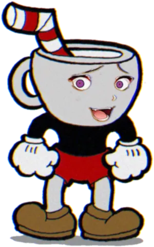 Cuphead_ Character_ Standing PNG