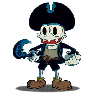 Cuphead Pirate Boss Png 94 PNG image