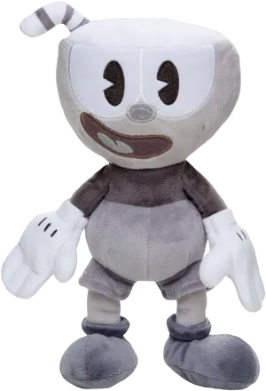 Cuphead Plush Toy Standing PNG