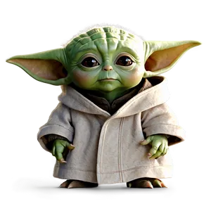 Curious Baby Yoda Png 22 PNG image