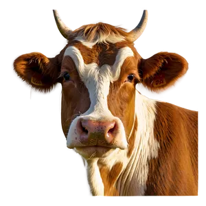 Curious Cow Face PNG 81 PNG