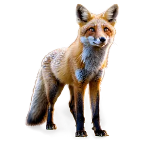 Curious Fox PNG 31