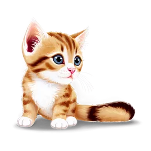 Curious Kitten PNG 05232024