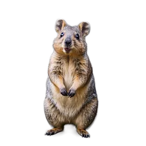 Curious Quokka Looking PNG Gug