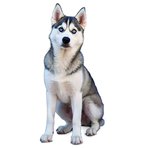 Curious Siberian Husky Png Lkl87 PNG image