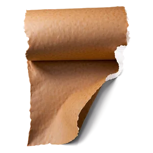 Curled Torn Paper Texture PNG 74 PNG
