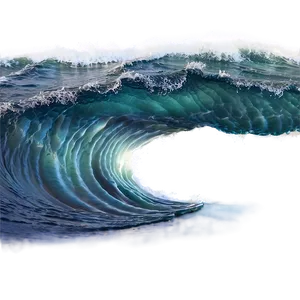 Curling Sea Wave Png 05042024 PNG image