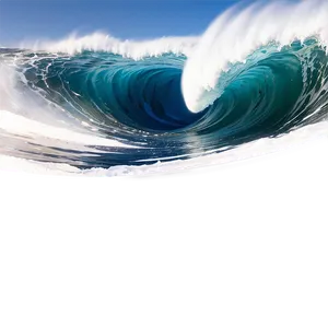 Curling Sea Wave Png 05042024 PNG image