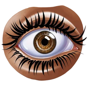 Curly Eyelashes Png 88 PNG image