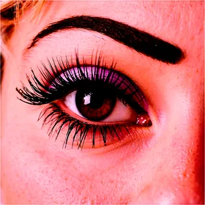 Curly Fake Eyelashes PNG Xom87 PNG