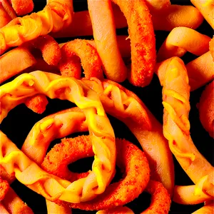 Curly Fries Delight PNG Cff