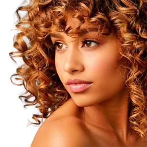 Curly Hair Beach Waves PNG 69