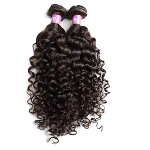 Curly Hair Bundles Png 06122024 PNG image