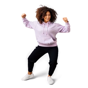 Curly Hair Dance Movement PNG 83