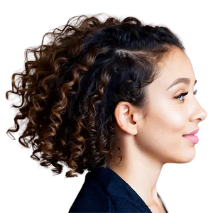 Curly Hair Edges Png 06282024 PNG image