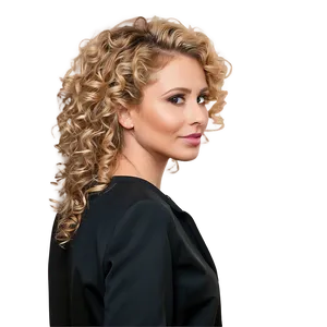 Curly Hair Night Out PNG 83 PNG