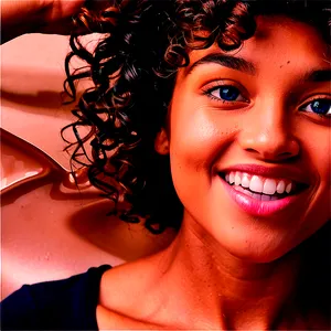 Curly Hair Splash Fun PNG 05242024 PNG