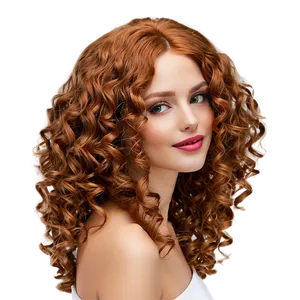 Curly Hair Wig Png Rlj PNG image