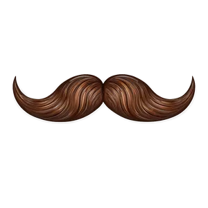 Curly Moustache Icon Png 05242024 PNG image