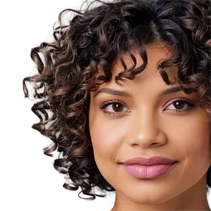 Curly Perm Hair Guide Png Idn37 PNG image