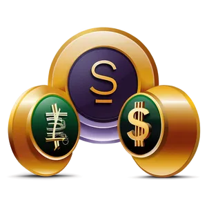 Currency Collection Icons PNG 04302024