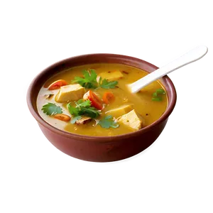 Curry Chicken Soup PNG 82