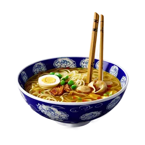 Curry Ramen Bowl PNG 06212024