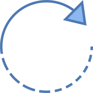 Curved Arrow Graphic PNG