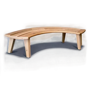 Curved Bench Png 05232024 PNG image
