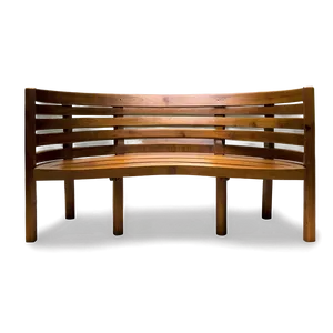 Curved Bench PNG 05232024