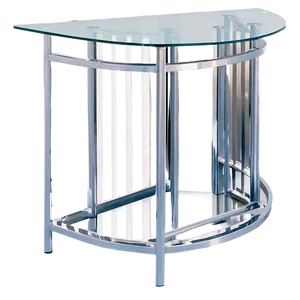 Curved Cocktail Bar Table PNG Xag