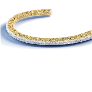 Curved Glitter Line PNG Pqk