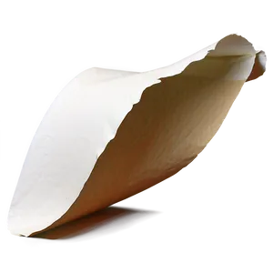 Curved Paper Tear PNG Thf