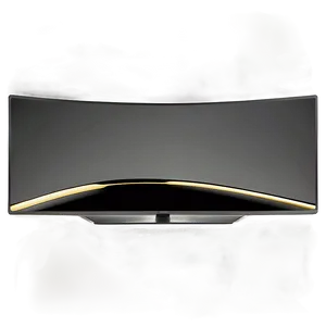 Curved Screen Tv PNG Hev10