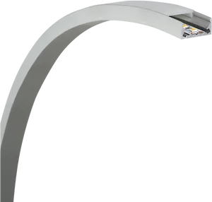 Curved White Structurewith Cables PNG image