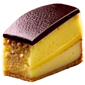 Custard Cake Slice PNG 72