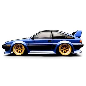 Custom Ae86 Design PNG Mgj PNG