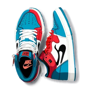 Custom Air Jordan 1 Artwork PNG 06202024