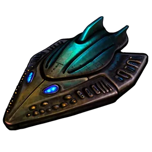 Custom Alien Spaceship PNG 10 PNG