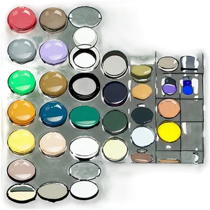 Custom Art Palette PNG Vyc