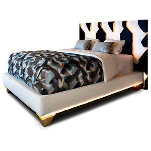 Custom Bed Design PNG Cnq