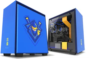 Custom Blue Gaming P C Ninja Edition PNG