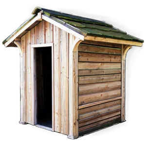 Custom Built Outhouse PNG Xrc93