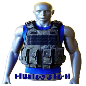 Custom Bulletproof Vest PNG Blq