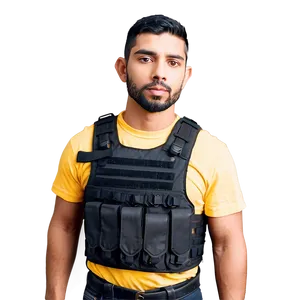Custom Bulletproof Vest PNG Fro35 PNG