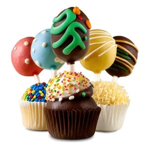 Custom Cake Pop PNG Fmn9